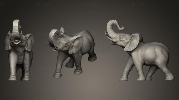 Статуэтки животных Elephant Statue_2